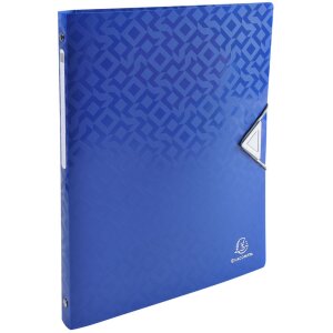 Classeur à anneaux Exacompta PP 500µ 4 anneaux dos 20 mm A4 OffiX assorti