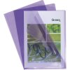Exacompta 661205E 100 Pochettes de classement en PVC 130µ DIN A4 Violet