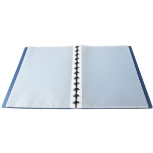 Dossier de présentation Exacompta Gris 30 pochettes 24x32cm pour DIN A4 800µ Polypropylène