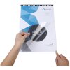 Exacompta Boîte 100 spirales 16 mm PVC pour la reliure DIN A4 Noir