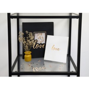 Exacompta Livre dor Love 21x19 cm blanc 140 pages blanches