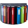 Exacompta 1928 Trieuse ergonomique THE CORNER 5 compartiments couleurs assorties A4+