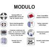Exacompta Boîte à tiroirs MODULO DIN A4 gris foncé 5 tiroirs ouverts