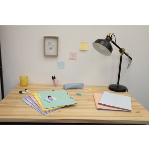 Exacompta Chemise à élastique Colorspan série Aquarel A4 couleurs assorties