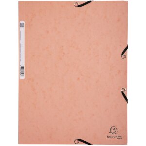 Exacompta Chemise à élastique Colorspan série Aquarel A4 couleurs assorties