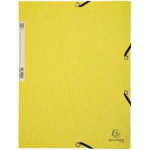 Exacompta Chemise à élastique Colorspan série Aquarel A4 couleurs assorties