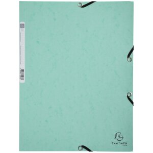 Exacompta Chemise à élastique Colorspan série Aquarel A4 couleurs assorties