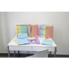 Exacompta Chemise à élastique Colorspan série Aquarel A4 couleurs assorties