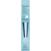 Exacompta Boîte 25 spirales 10 mm PVC pour la reliure DIN A4 Blanc