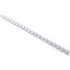 Exacompta Boîte 25 spirales 10 mm PVC pour la reliure DIN A4 Blanc