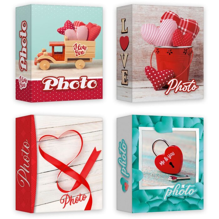 Album à pochettes Romance 100 à 300 photos 10x15 cm à 13x19 cm