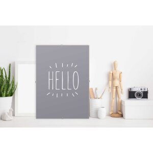 Cadre à clipser Nielsen 50x60 cm verre clair Porte-photos sans cadre