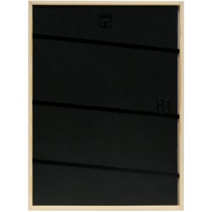 Cadre en bois Deknudt S41JL2 noir 6x9 cm