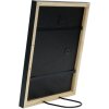 Cadre en bois Deknudt S41JL2 noir 6x9 cm