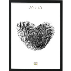 Cadre en bois Deknudt S43AK2 noir 21x29,7 cm Cadre pour documents A4