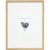 Cadre en bois Deknudt S44CH1 chêne 30x40 cm avec passe-partout 13x13 cm