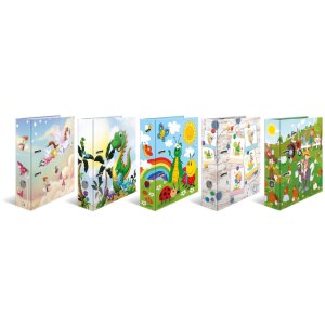Classeur à motifs HERMA A4 école maternelle - Dinos