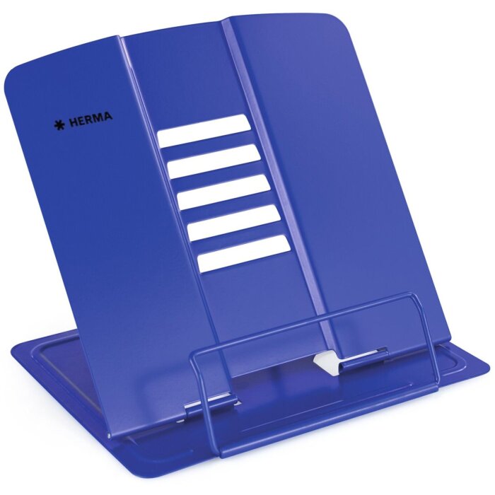 Support de lecture HERMA bleu 198x190x157 mm