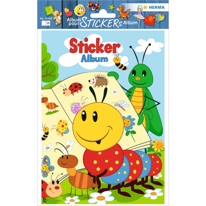 HERMA Sticker Album à collectionner DIN A5 Frieda & Friends 16 pages, vierges