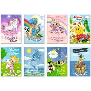 HERMA Sticker Album à collectionner DIN A5 Frieda & Friends 16 pages, vierges