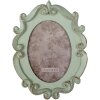 Clayre & Eef Cadre photo baroque 2F0883 turquoise 19x2x25 cm - 12x16 cm
