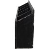 Clayre & Eef 5H0518 Étagère murale 60x13x28 cm noir Armoire de rangement