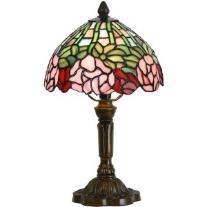 LumiLamp 5LL-6161 Lampe de table Tiffany Ø 21x39...
