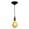LumiLamp 5LL-95P Suspension de lampe 150 cm E27-max 1x60W or rose