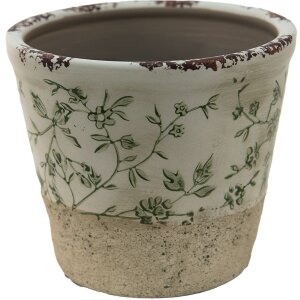 Clayre & Eef 6CE1384L Pot de fleurs pour...