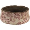 Clayre & Eef 6CE1400M Pot de fleurs pour lintérieur Rose, Beige Ø 15x7 cm
