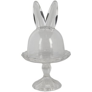 Clayre & Eef 6GL3377 Cloche en verre Transparent...