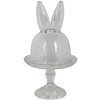 Clayre & Eef 6GL3377 Cloche en verre Transparent Ø 14x23 cm