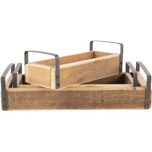 Clayre & Eef Plateau décoratif (set de 3)...