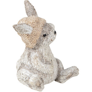Clayre & Eef 6PR3493 Décor Lapin gris 11x9x13 cm