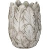 Clayre & Eef 6TE0367 Pot de fleurs pour intérieur Gris Ø 15x21 cm