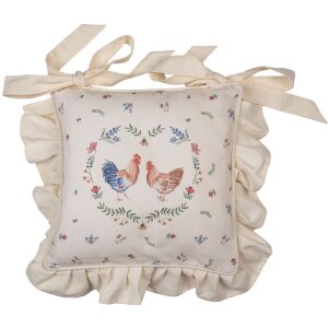 Clayre & Eef CAR25 Housse de coussin Coussin dassise...