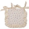Clayre & Eef CAR25 Housse de coussin Coussin dassise Beige 40x40 cm