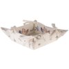 Clayre & Eef CAR47 corbeille à pain beige 35x35x8 cm