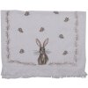 Clayre & Eef CTREB1 Serviette dinvité Blanc 40x66 cm