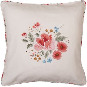 Clayre & Eef LRC21 Housse de coussin Beige 40x40 cm