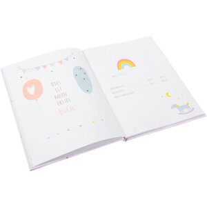 Goldbook Journal de bébé Rubber Duck Girl 21x28 cm 44 pages illustrées