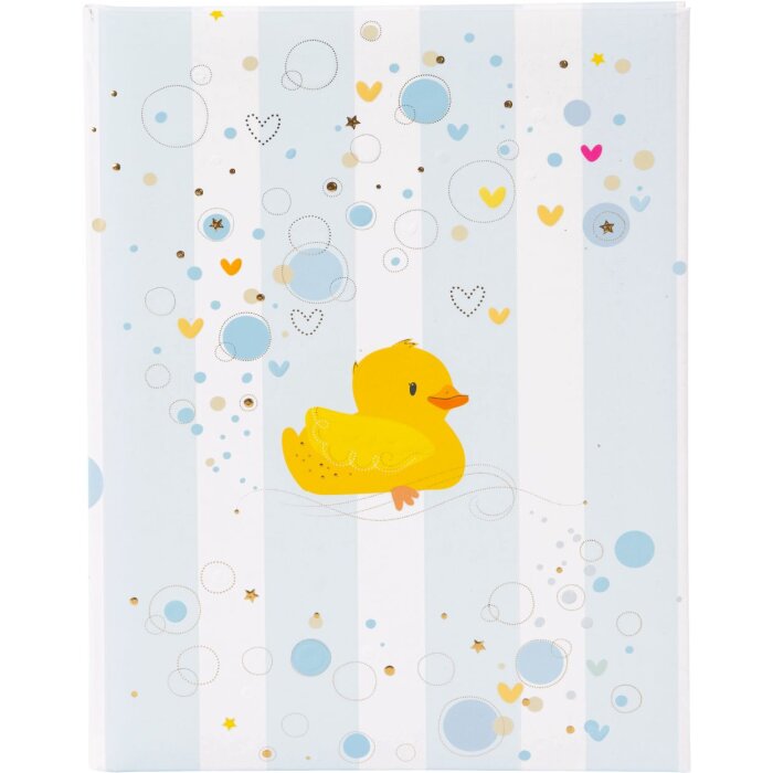 Goldbook Journal de bébé Rubber Duck Boy 21x28 cm 44 pages illustrées