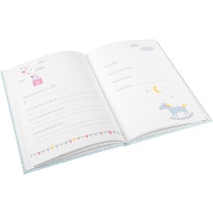 Goldbook Journal de bébé Petit miracle Hérisson 21x28 cm 44 pages illustrées