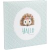 Goldbuch album bébé petit miracle hérisson 25x25 cm 60 pages blanches