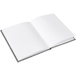 Goldbook livre de randonnée Edelweiss gris 16,5x13,3 cm 96 pages blanches