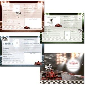 Livre dor des amis Racing Champion 15x21 cm 88 pages illustrées