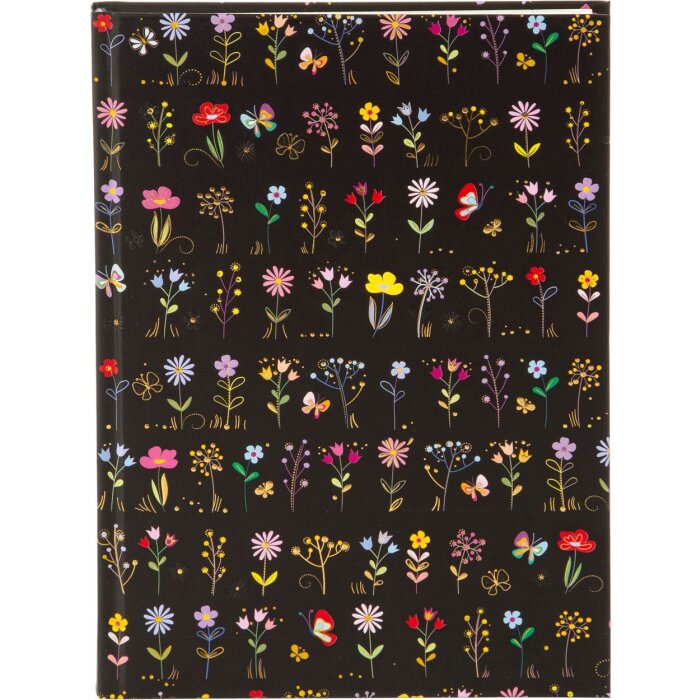 Goldbuch carnet de notes Small & Brave Black 15x22 cm 200 pages blanches