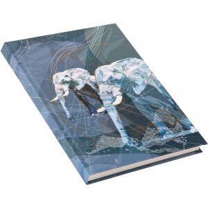 Goldbuch carnet de notes Elephants 15x22 cm 200 pages...