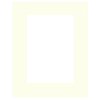 Passe-partout 40x50 cm - 30x40 cm Bianco Latte