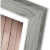 Cadre en bois ZEP Nelson 10x15 cm gris